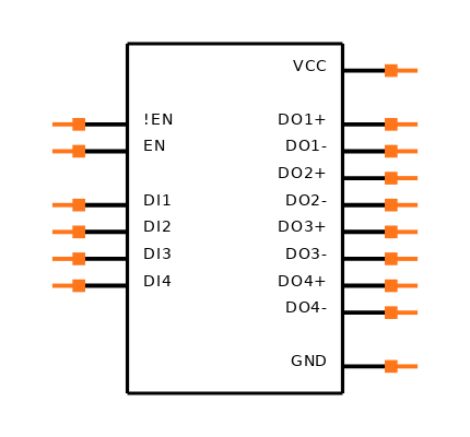 MAX3031EESE+T Symbol