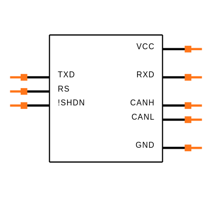 MAX3057ASA+T Symbol