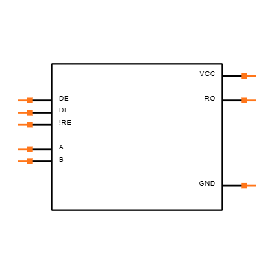 MAX3082EESA+T Symbol