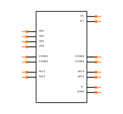 MAX312FESE+T Symbol