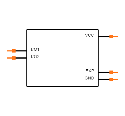MAX3202EETT+T Symbol