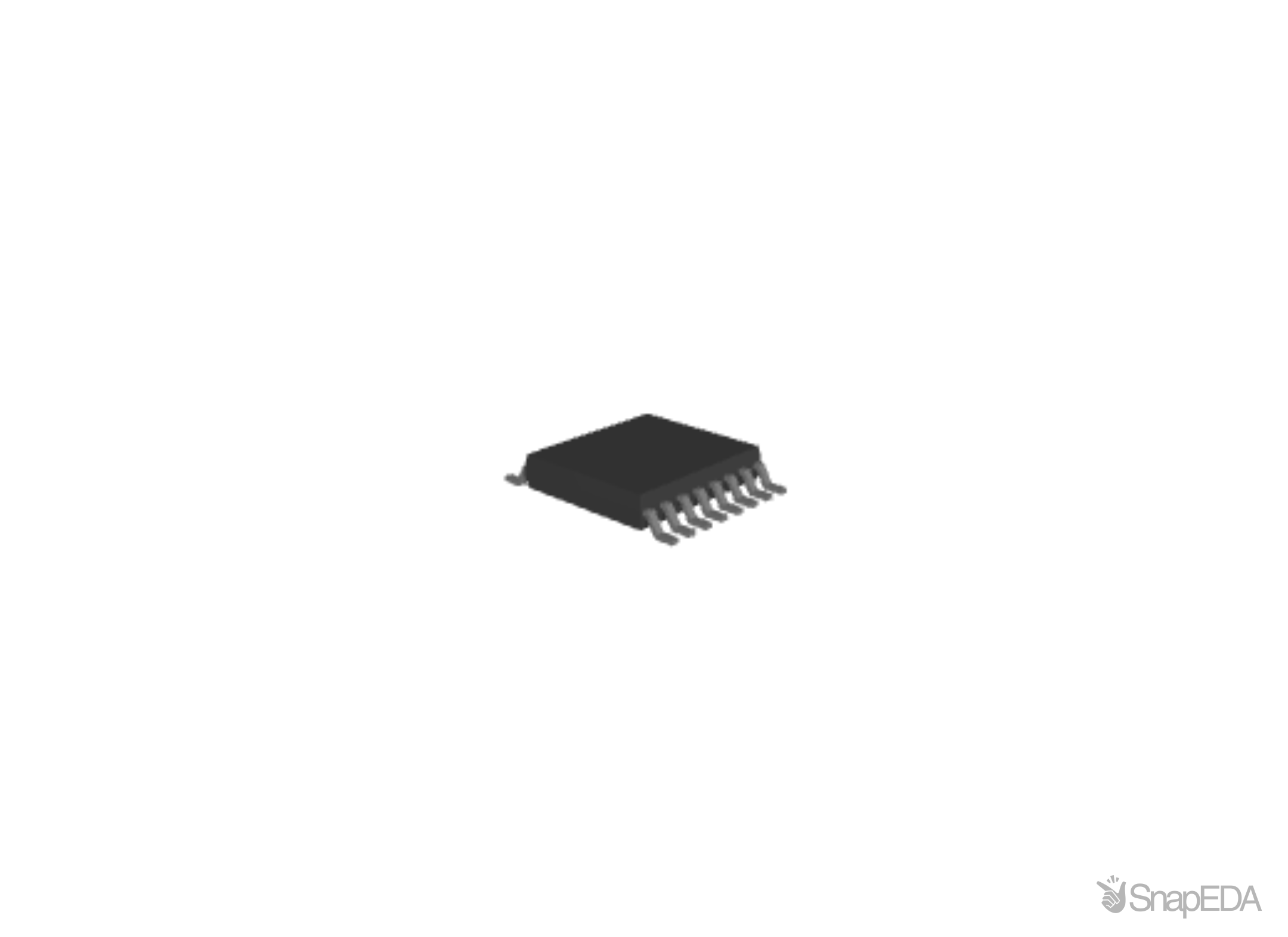 MAX3232ECUE+T 3D Model