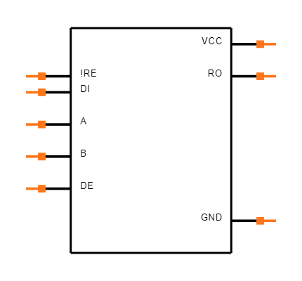 MAX3443ECSA+ Symbol
