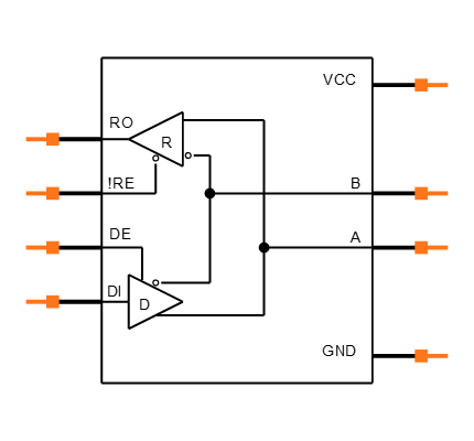 MAX3468ESA+ Symbol