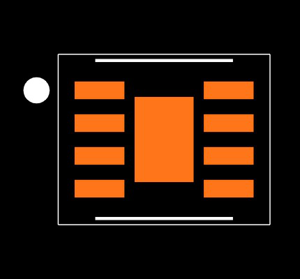 MAX38902AATA+T Footprint