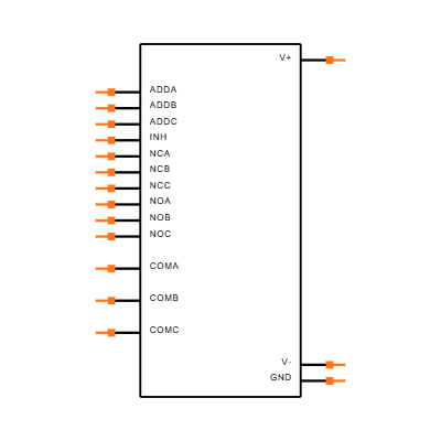 MAX4053EEE+ Symbol