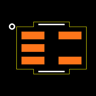 MAX4073HAXK+T Footprint