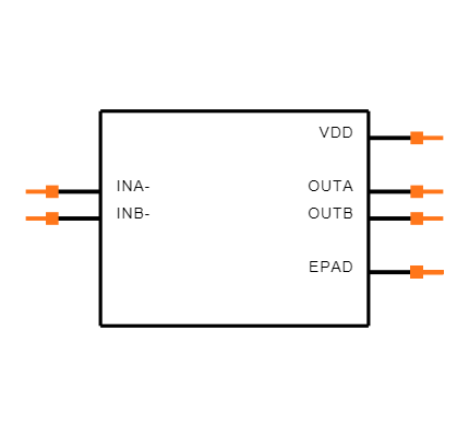 MAX4163EBL+T Symbol
