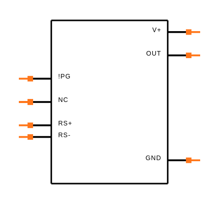 MAX4172EUA+T Symbol