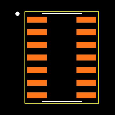 MAX4378FASD+T Footprint