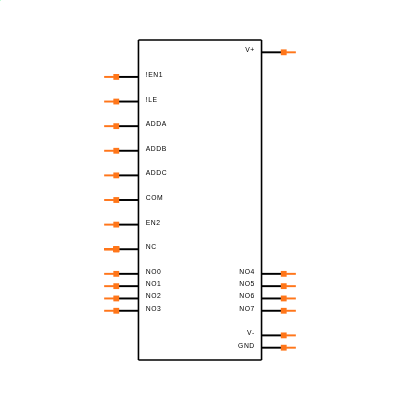 MAX4530EWP+ Symbol