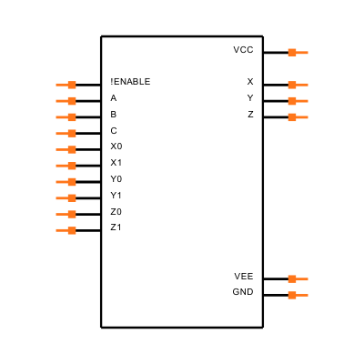 MAX4560EEE+ Symbol