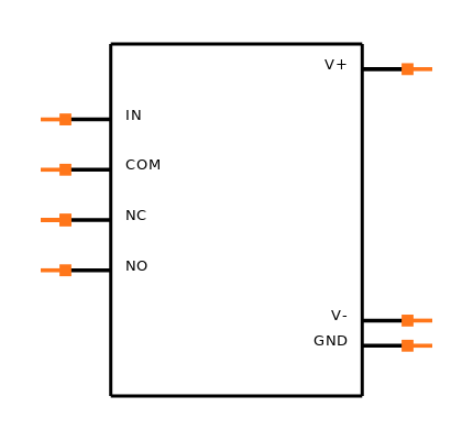 MAX4659EUA+ Symbol