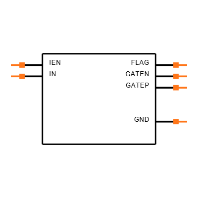 MAX4866LELT+T Symbol
