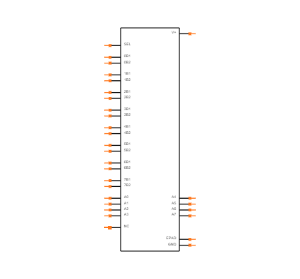 MAX4890ETJ+T Symbol