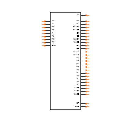 MAX4892EETX+ Symbol
