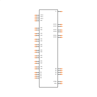 MAX4892ETX+ Symbol