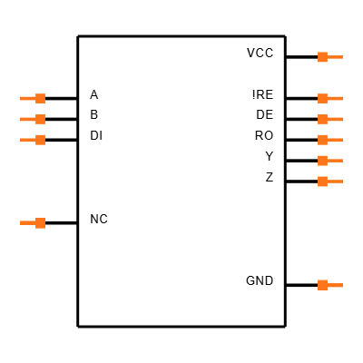 MAX491EPD+ Symbol