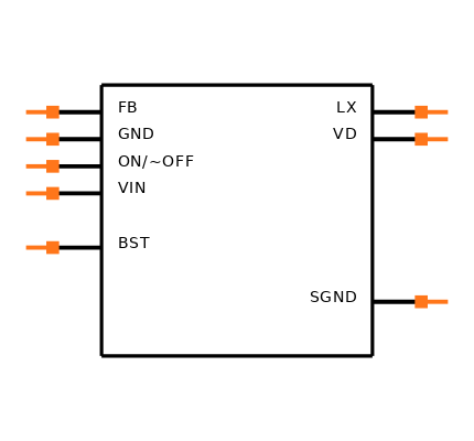 MAX5033BUSA+T Symbol
