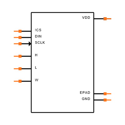 MAX5394MATA+T Symbol