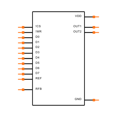 MAX5480BCEE+T Symbol