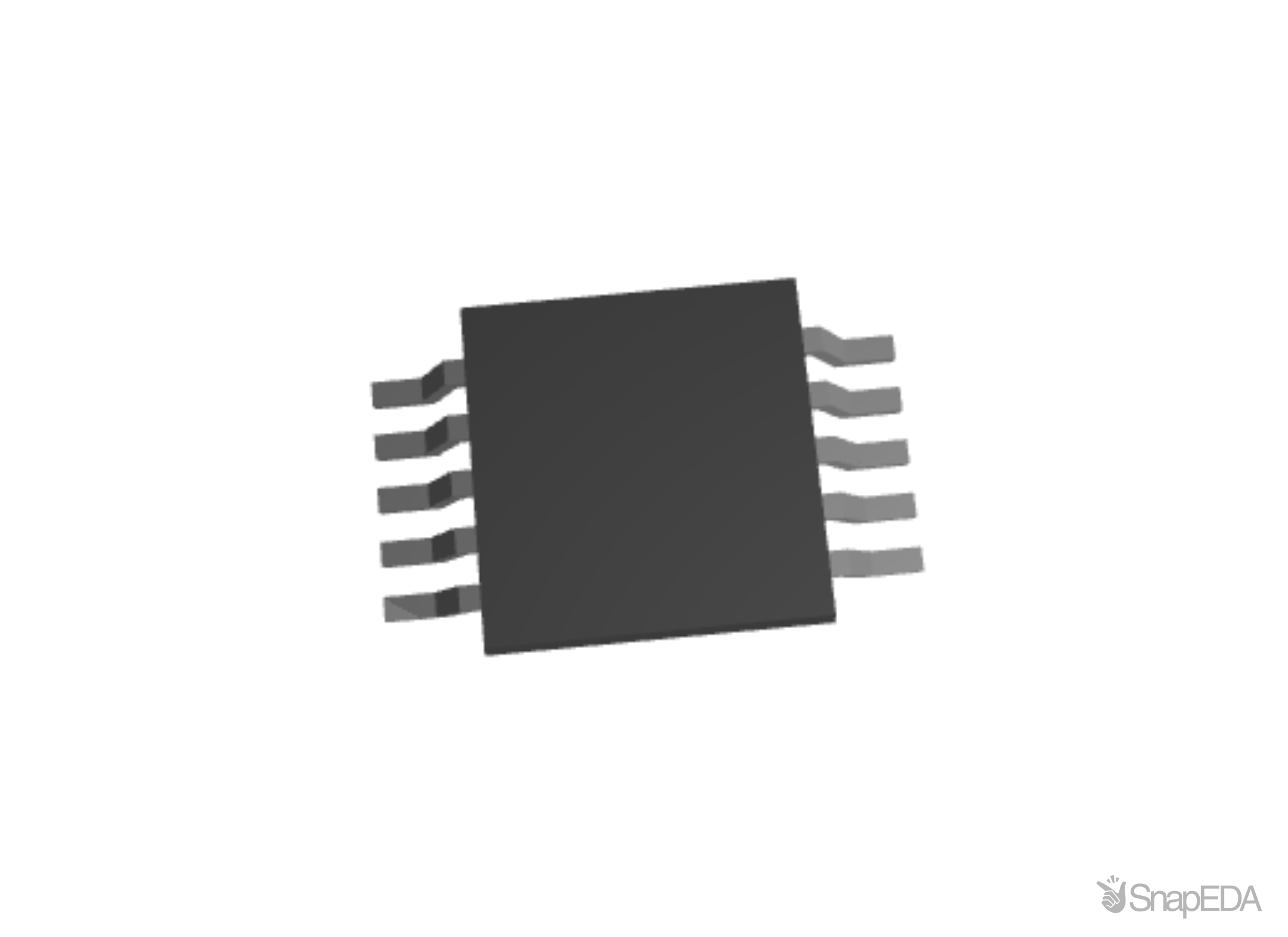 MAX5705BAUB+T 3D Model
