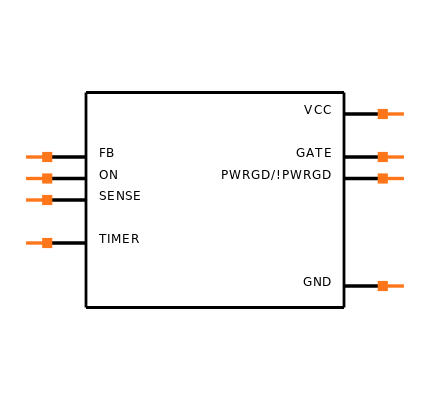 MAX5947BESA+T Symbol
