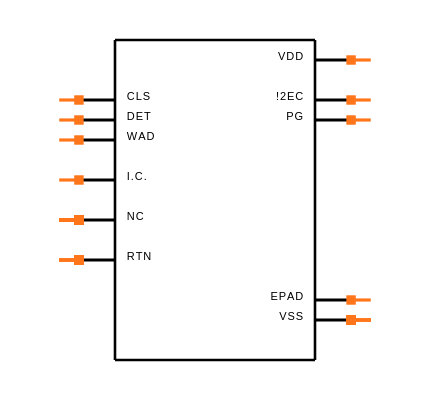 MAX5982CETE+T Symbol