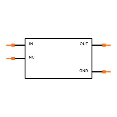 MAX6035ESA25+ Symbol