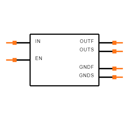 MAX6071ANT25+T Symbol