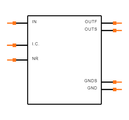 MAX6126AASA25+T Symbol