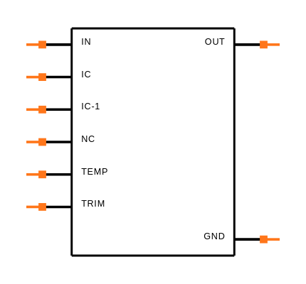 MAX6175BASA+T Symbol