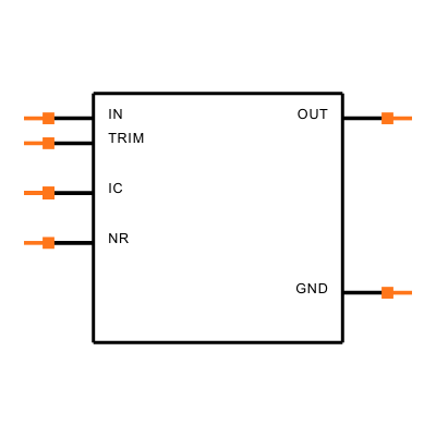 MAX6241BCSA+T Symbol