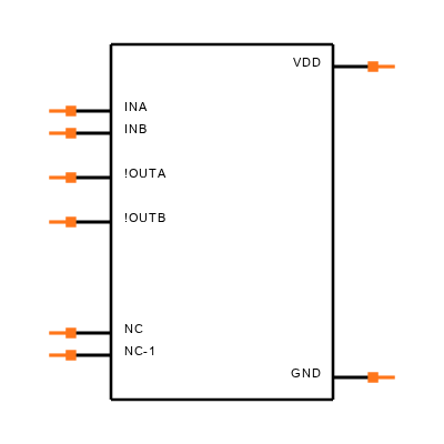 MAX626CSA+T Symbol