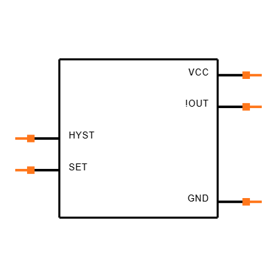 MAX6509HAUK+T Symbol