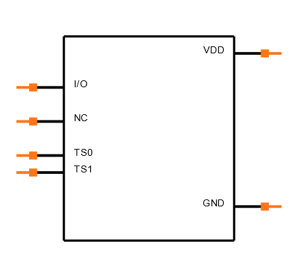 MAX6575LZUT+T Symbol