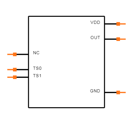 MAX6577ZUT+T Symbol