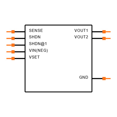 MAX664CSA+ Symbol