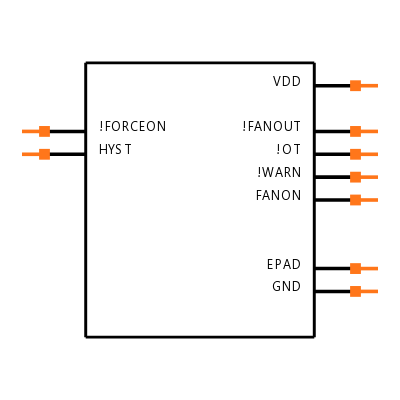 MAX6665ASA70+ Symbol