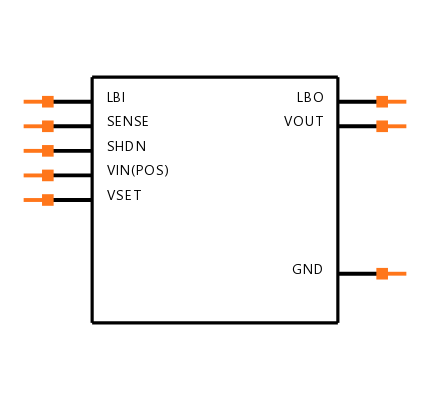 MAX666CSA+ Symbol