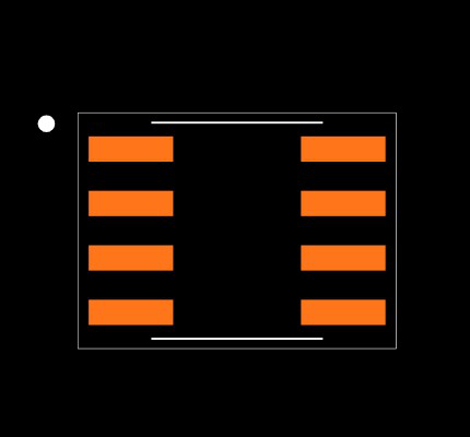 MAX682ESA+T Footprint