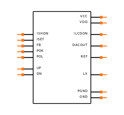 MAX686EEE+ Symbol