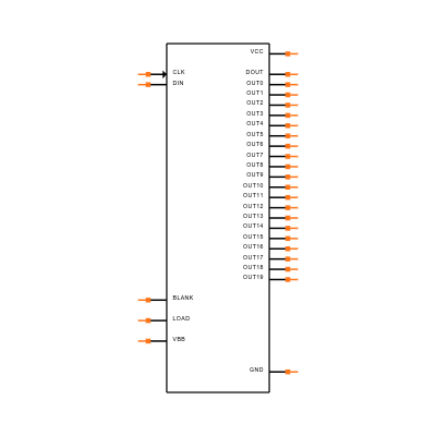 MAX6921AWI+ Symbol