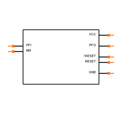 MAX707CSA+ Symbol