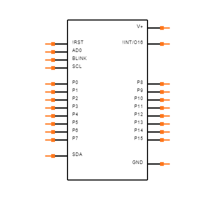 MAX7314AEG+T Symbol