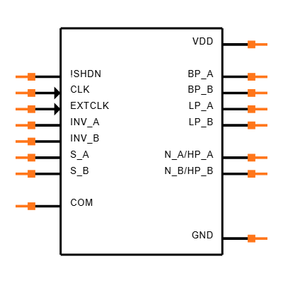 MAX7490EEE+T Symbol