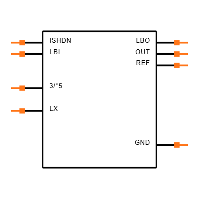 MAX756CSA+T Symbol