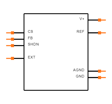MAX770ESA+ Symbol
