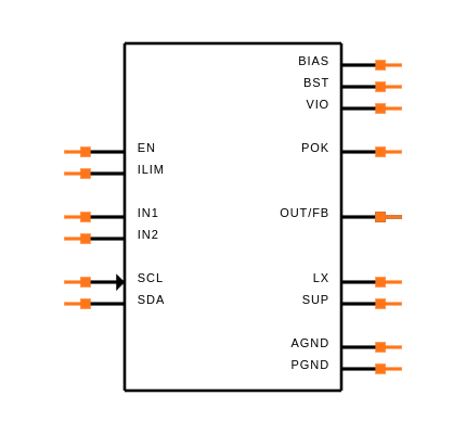 MAX77756BEWL+T Symbol