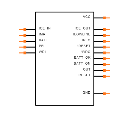 MAX793SESE+ Symbol